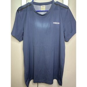 Adidas Climalite Blue L Mesh Back